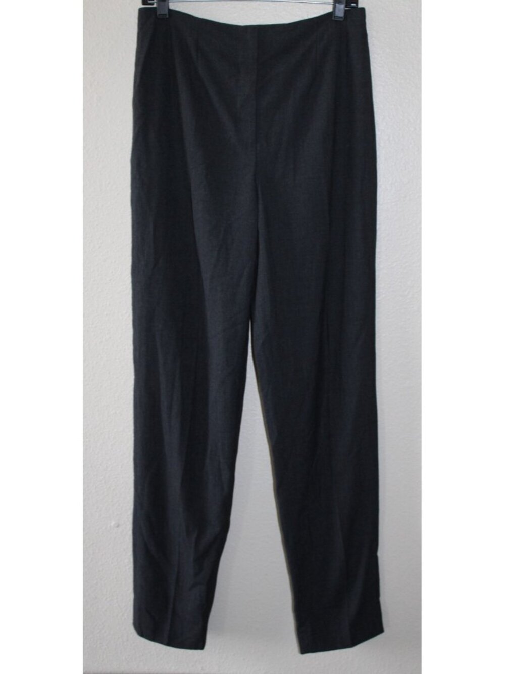 Piazza Sempione Womens Dark Grey Wool Dress Pants M